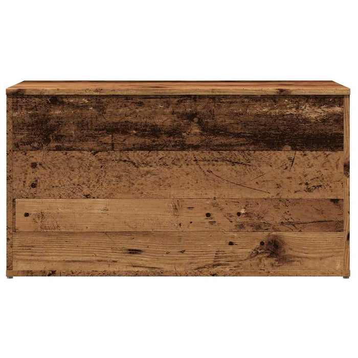 Cassapanca Legno Antico 84x42x46 cm in Legno Ingegnerizzato 856568