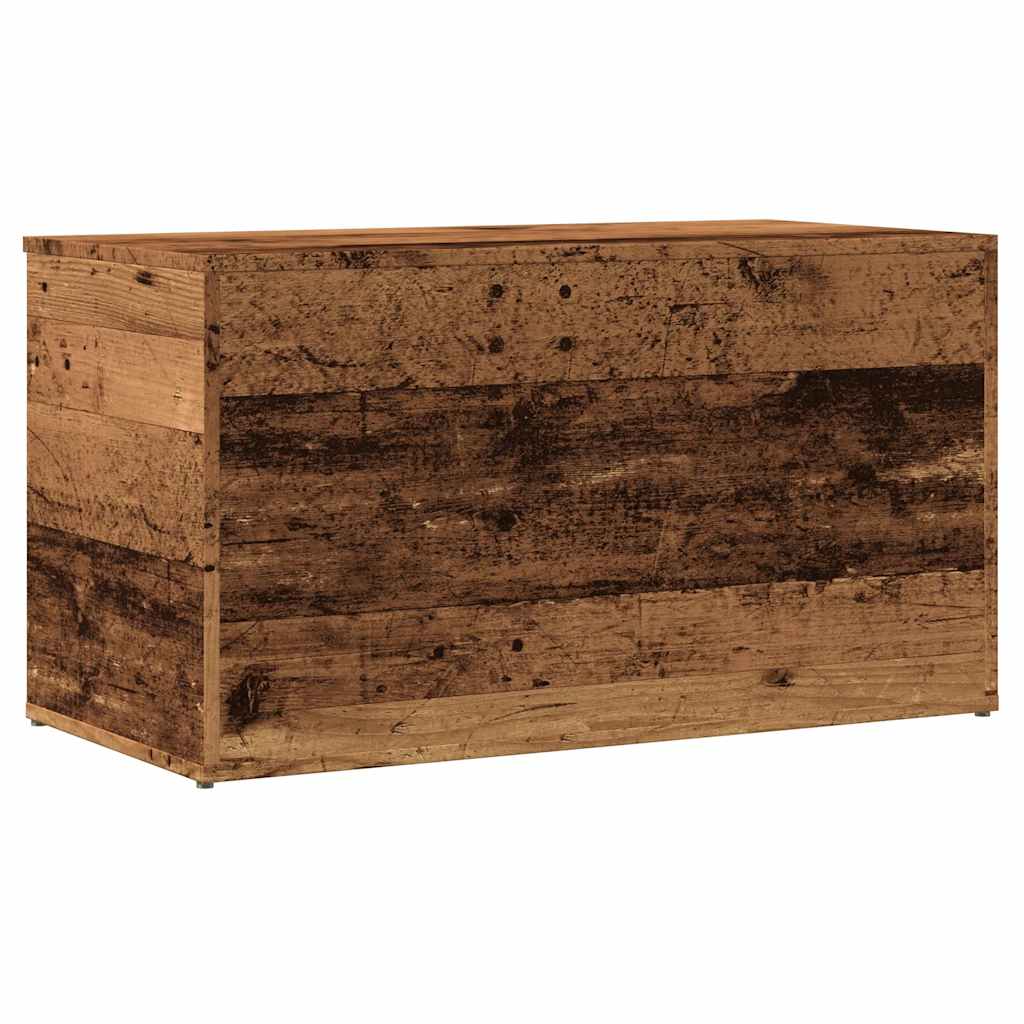 Cassapanca Legno Antico 84x42x46 cm in Legno Ingegnerizzato 856568
