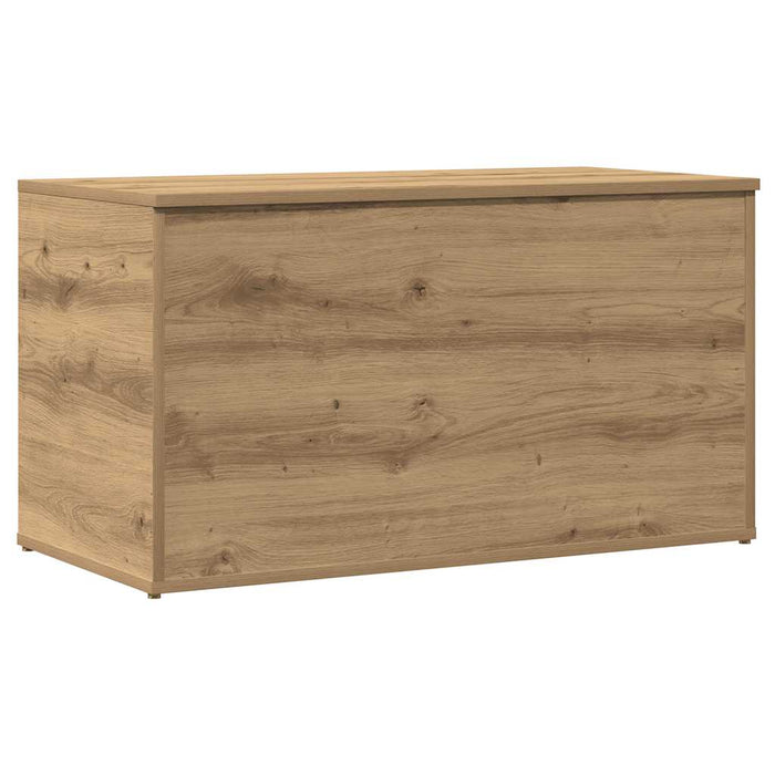 Cassapanca Rovere Artigianale 84x42x46 cm Legno Ingegnerizzato