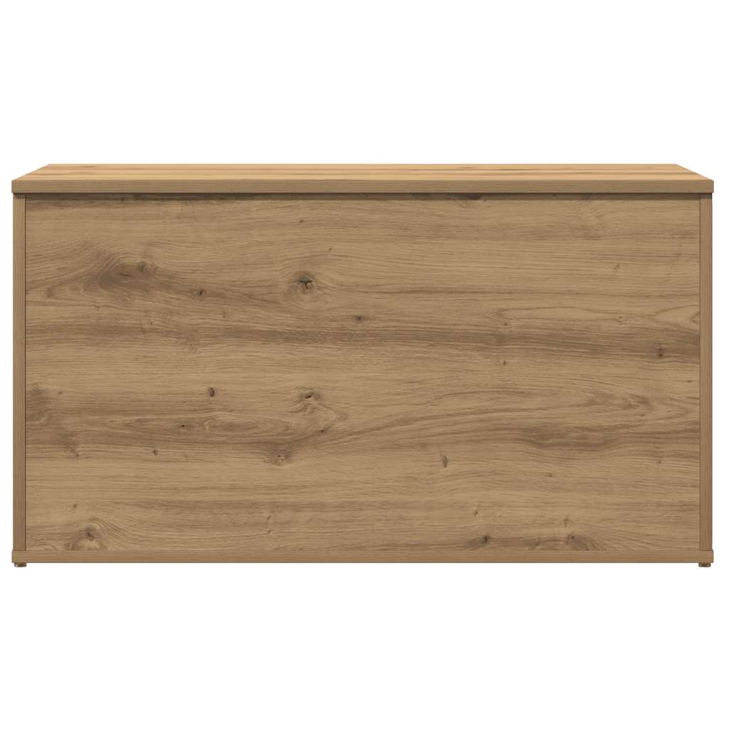Cassapanca Rovere Artigianale 84x42x46 cm Legno Ingegnerizzato