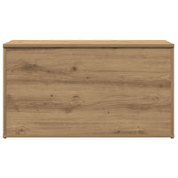 Cassapanca Rovere Artigianale 84x42x46 cm Legno Ingegnerizzato