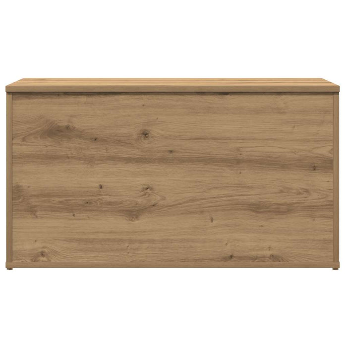 Cassapanca Rovere Artigianale 84x42x46 cm Legno Ingegnerizzato