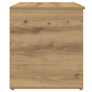 Cassapanca Rovere Artigianale 84x42x46 cm Legno Ingegnerizzato