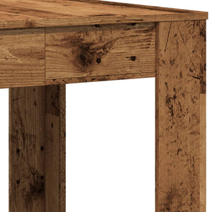 vidaXL Tavolo da Pranzo Legno Antico 140x74,5x76 cm Legno Multistrato