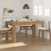vidaXL Tavolo Pranzo Artigianale 140x74,5x76 cm Legno Multistrato