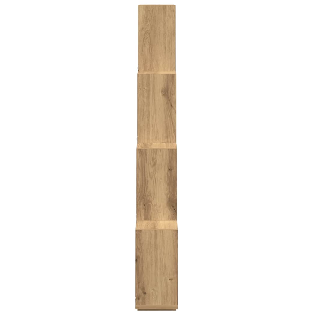 Mensola a Muro Cubo Artigianale 90x15x119,5cm Legno Multistrato