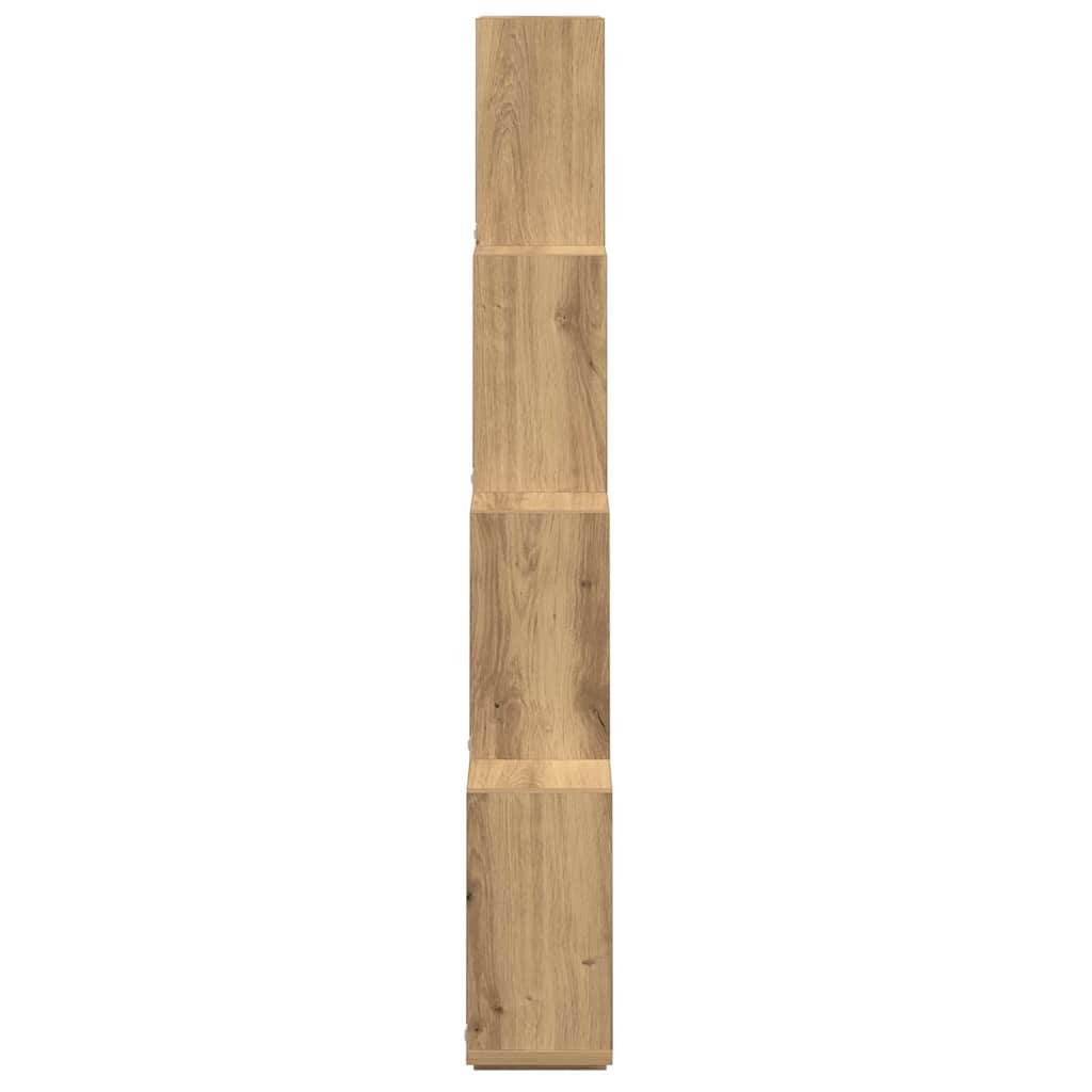 Mensola a Muro Cubo Artigianale 90x15x119,5cm Legno Multistrato 856597