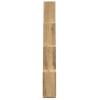 Mensola a Muro Cubo Artigianale 90x15x119,5cm Legno Multistrato 856597