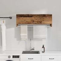 vidaXL Armadio in Legno Vecchio 100x32,5x35 cm in Legno Multistrato