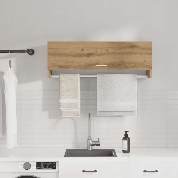 vidaXL Armadio Rovere Artigianale 100x32,5x35 cm in Truciolato