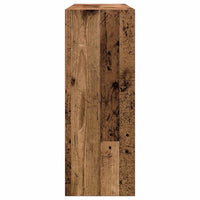 vidaXL Tavolino Consolle Legno Antico 105x30x80 cm in Truciolato