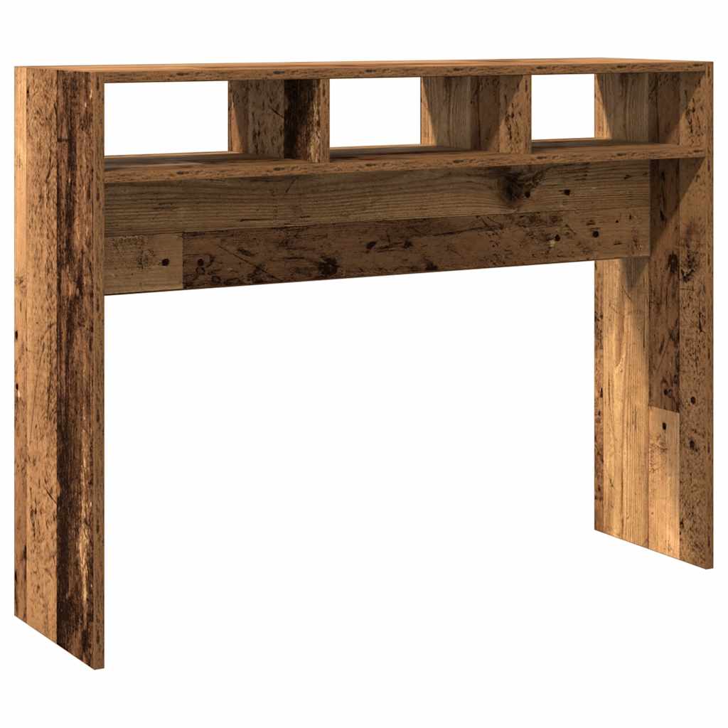 Tavolino Consolle-Tavolino da soggiorno-Tavolo Legno Antico 105x30x80 cm in Truciolato