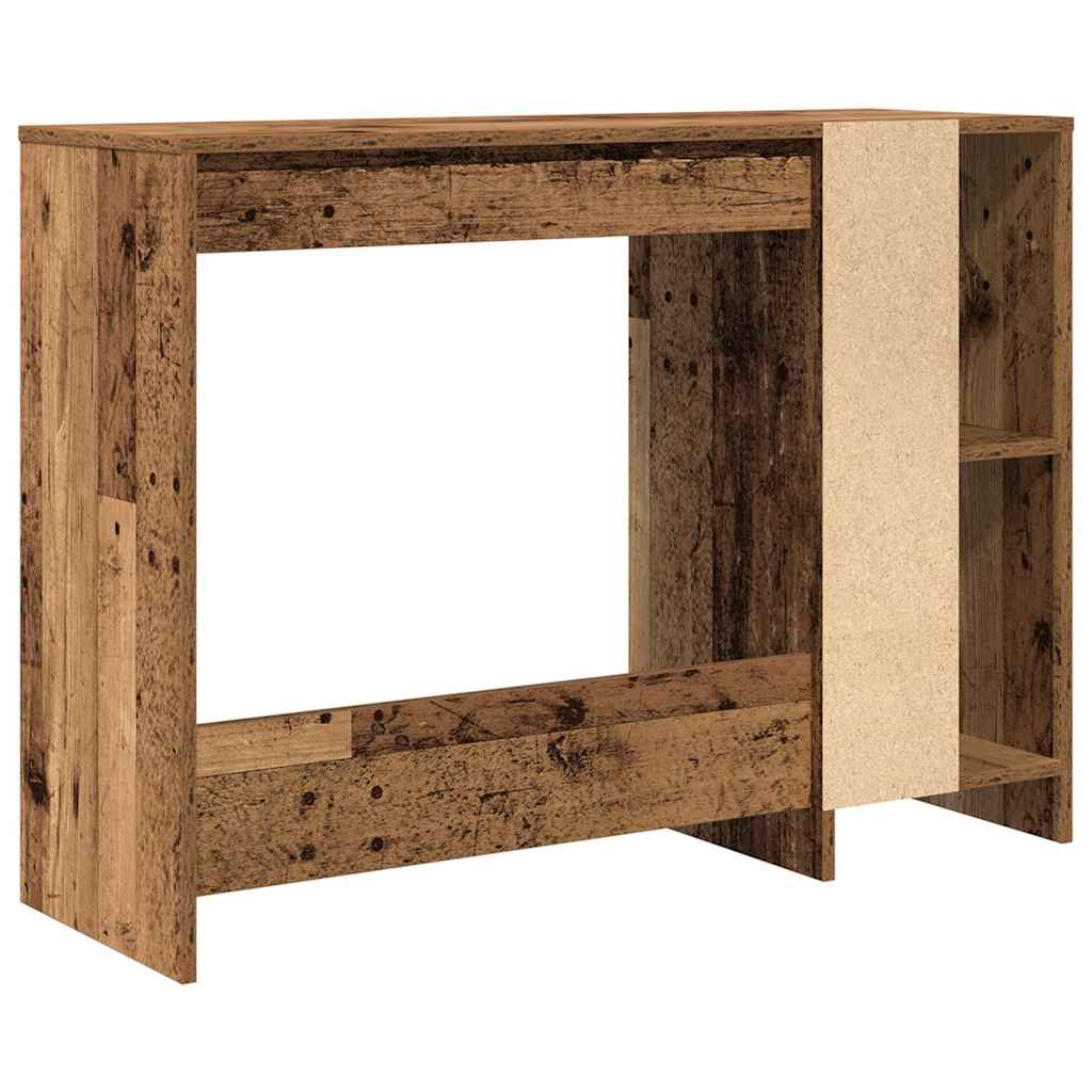 Scrivania Legno Antico 102,5x35x75 cm in Legno Multistrato