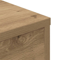 Tavolino Salotto Rovere Artigianale 55x55x30 cm in Truciolato 856633