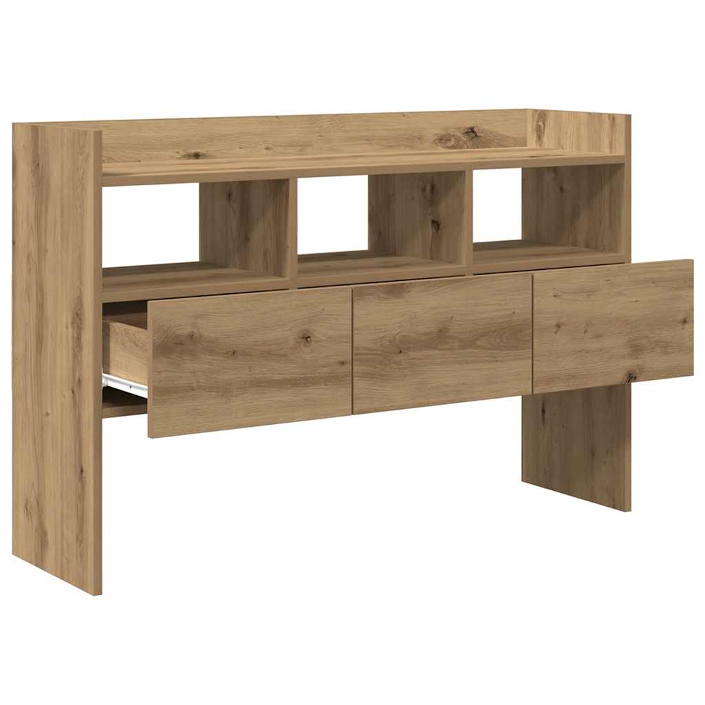 vidaXL Credenza Rovere Artigianale 105x30x70 cm in Legno Multistrato