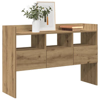 vidaXL Credenza Rovere Artigianale 105x30x70 cm in Legno Multistrato