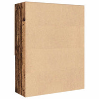 vidaXL Mobile per Lavatrice Legno Antico 70,5x25,5x90 cm