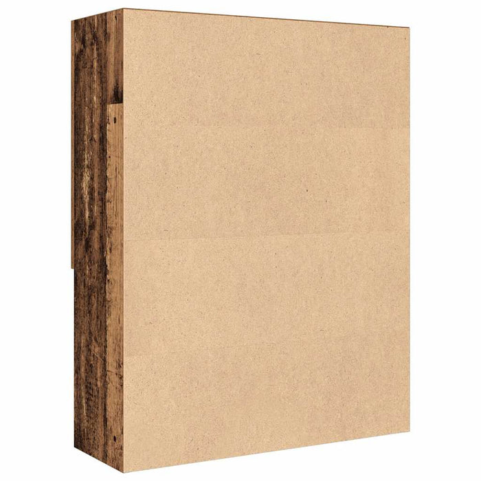 vidaXL Mobile per Lavatrice Legno Antico 70,5x25,5x90 cm