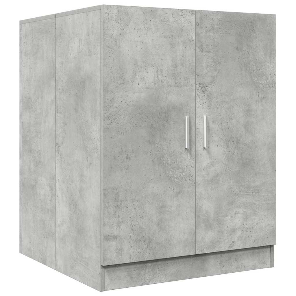 Mobile per Lavatrice Grigio Cemento 70,5x71,5x91,5 cm