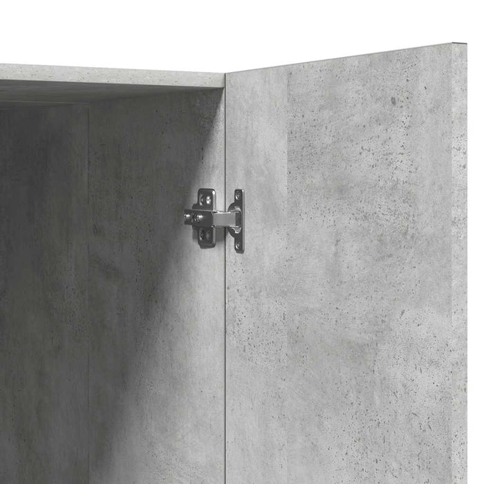 Mobile per Lavatrice Grigio Cemento 70,5x71,5x91,5 cm