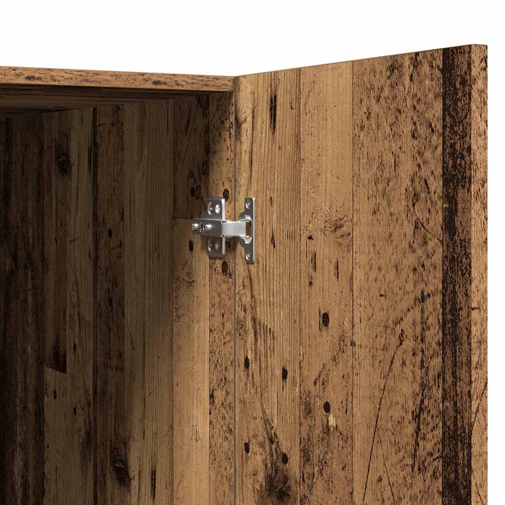 vidaXL Mobile per Lavatrice Legno Antico 70,5x71,5x91,5 cm