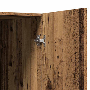 vidaXL Mobile per Lavatrice Legno Antico 70,5x71,5x91,5 cm