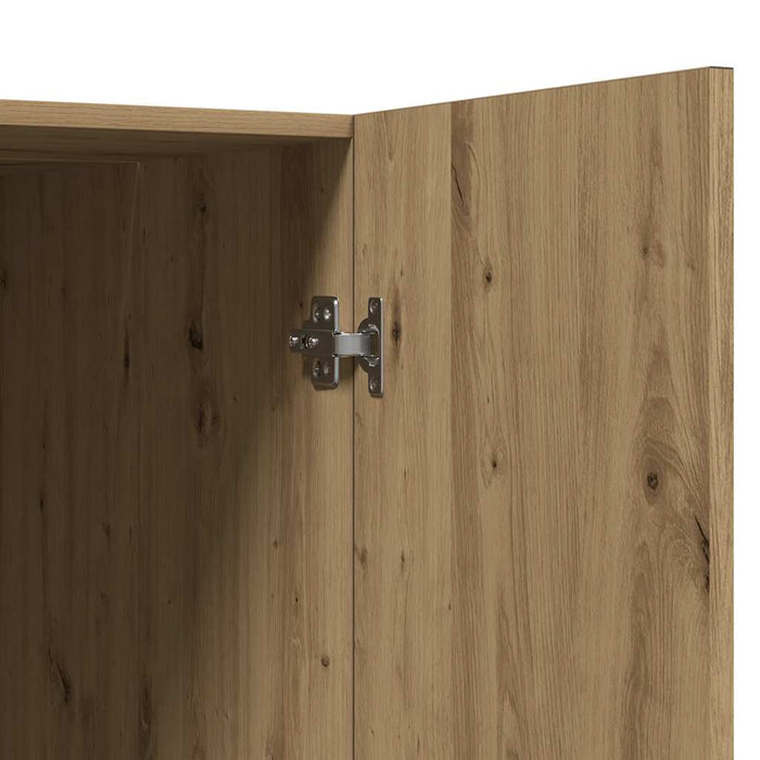 vidaXL Mobile per Lavatrice Rovere Artigianale 70,5x71,5x91,5 cm