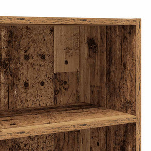 Mobile per Lavatrice Legno Antico 64x24x190 cm 856643