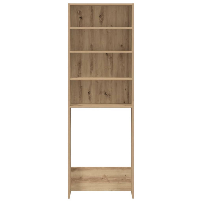 Mobile per Lavatrice Rovere Artigianale 64x24x190 cm