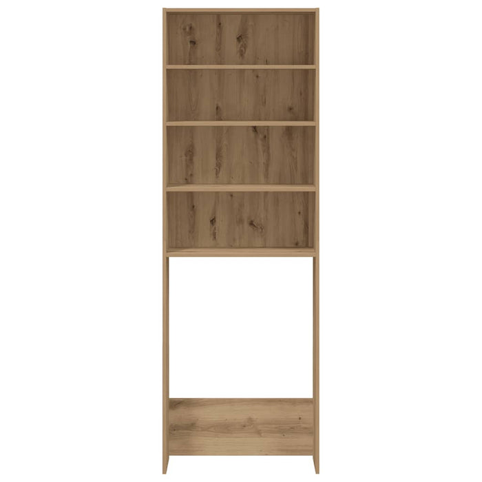 Mobile per Lavatrice Rovere Artigianale 64x24x190 cm 856644