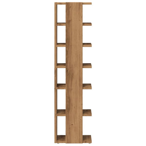 Scarpiera mobiletto portascarpe mobiletto portaoggetti per ingresso corridoio soggiorno set di 2 realizzato a mano in legno ingegnerizzato marrone 02_0022127