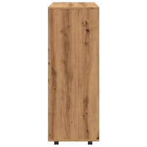 Armadio Rovere Artigianale 80x40x110 cm in Legno Multistrato 856669