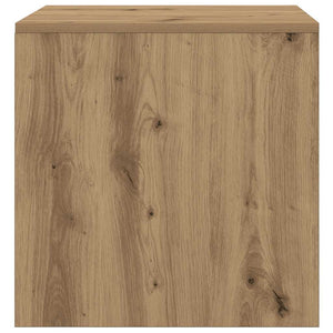 Tavolini Impilabili 3 pz Rovere Artigianale Legno Multistrato