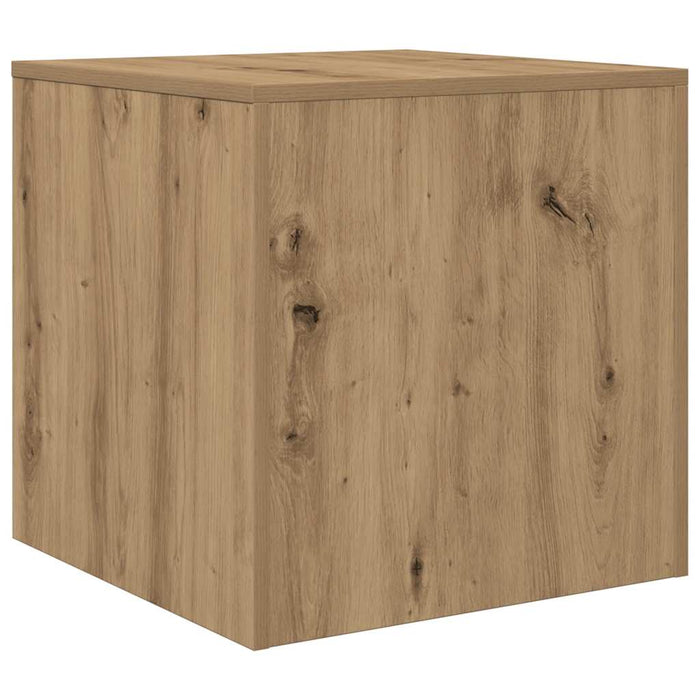 Tavolini Impilabili 3 pz Rovere Artigianale Legno Multistrato