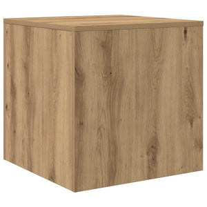 Tavolini Impilabili 3 pz Rovere Artigianale Legno Multistrato 856687