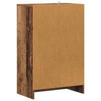 Scarpiera Legno Antico 60x35x92 cm in Legno Multistrato 856698