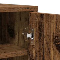 Scarpiera Legno Antico 60x35x92 cm in Legno Multistrato 856698