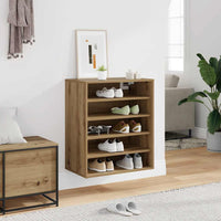 Scarpiera Rovere Artigianale 60x35x70 cm in Legno Multistrato 856701