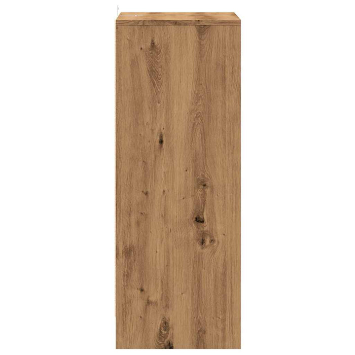 Scarpiera Rovere Artigianale 60x35x92 cm in Legno Multistrato