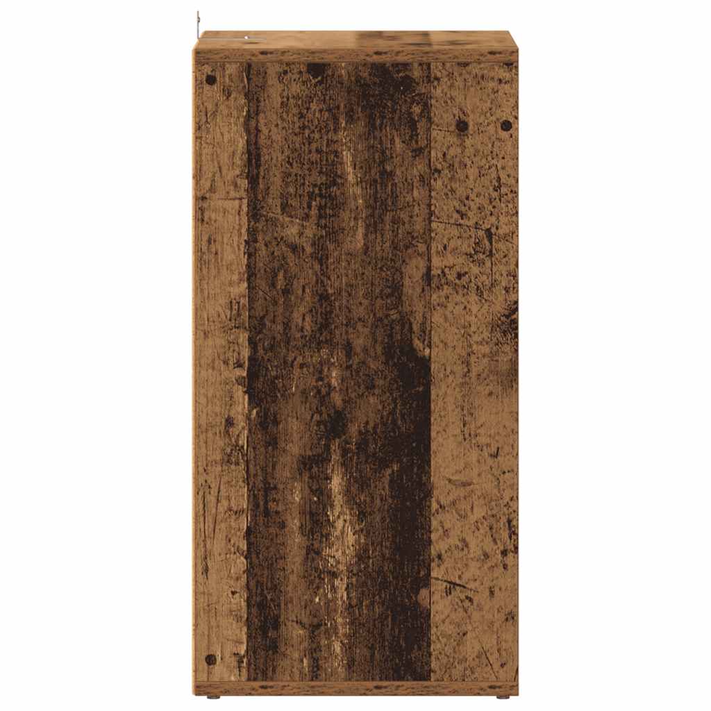 Scarpiera Legno Antico 32x35x70 cm in Legno Multistrato 856710