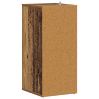 vidaXL Scarpiera Legno Antico 32x35x70 cm in Legno Multistrato