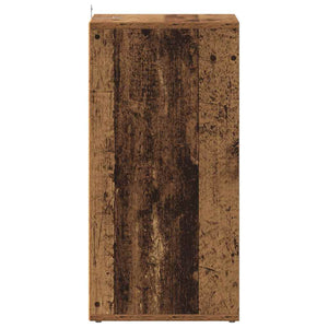 Scarpiere 2 pz Legno Antico 32x35x70 cm in Legno Multistrato 856711