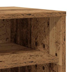 Scarpiere 2 pz Legno Antico 32x35x70 cm in Legno Multistrato 856711