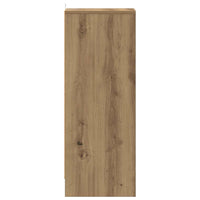 Scarpiera Rovere Artigianale 32x35x92 cm in Legno Multistrato 856715