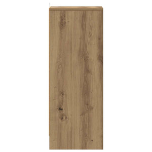 Scarpiera Rovere Artigianale 32x35x92 cm in Legno Multistrato 856715