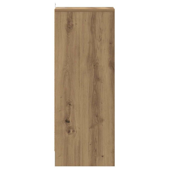 Scarpiera Rovere Artigianale 32x35x92 cm in Legno Multistrato 856715