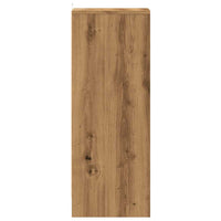 Scarpiera Rovere Artigianale 32x35x92 cm in Legno Multistrato