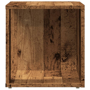 Tavolino Legno Antico 33x33x34 cm in Legno Multistrato