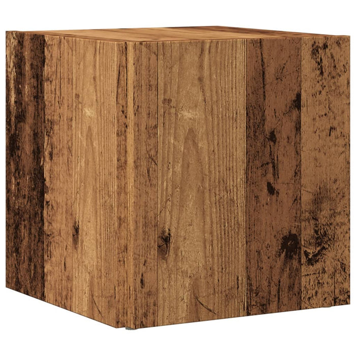Tavolino Legno Antico 33x33x34 cm in Legno Multistrato