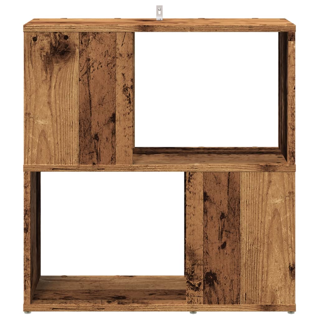 Libreria Legno Antico 60x24x63 cm in Legno Multistrato 856728